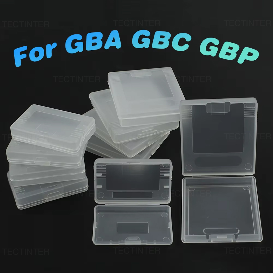 Gaming Accessories Box - GBC/GBP/GBA용 플라스틱 게임 카드 카트리지 케이스,