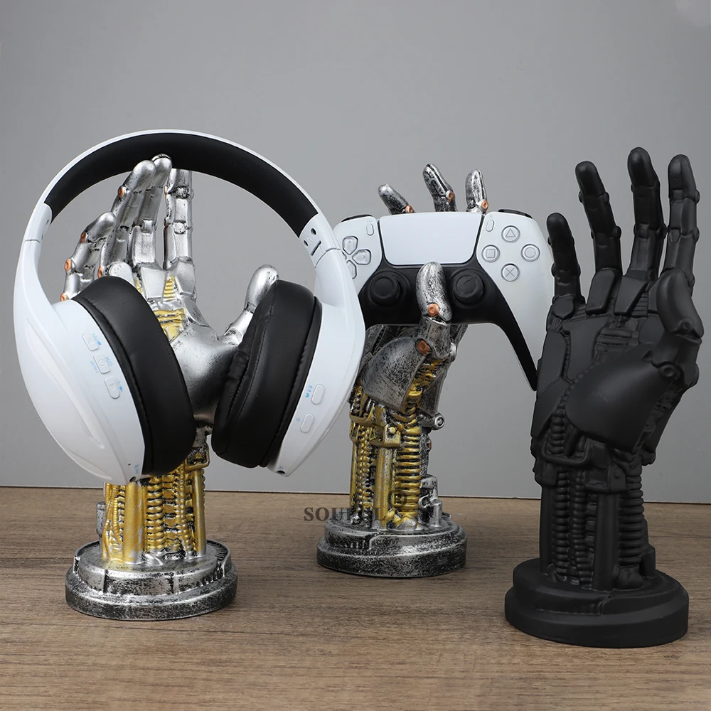 Gaming Controllers Xbox Accessories - PS4/PS5/Xboxs 시리즈 게임패드 브래킷용 사이버펑크 로봇