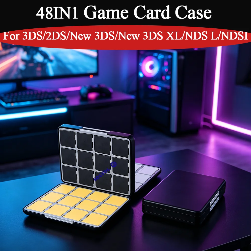 Gaming Accessories Box - 2026 새로운 3DS 48IN1 휴대용 게임