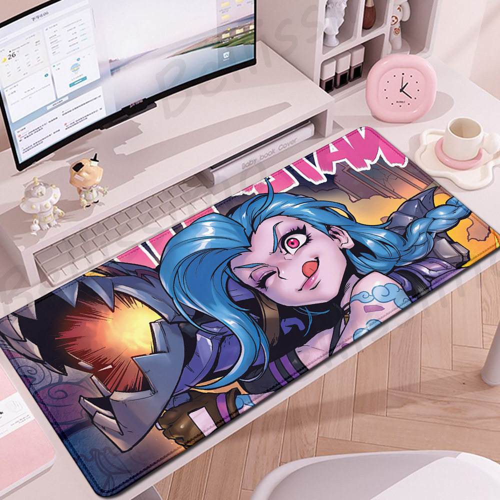 Jinx Gaming Accessories - LOL Arcane 마우스 패드 Jinx Mats
