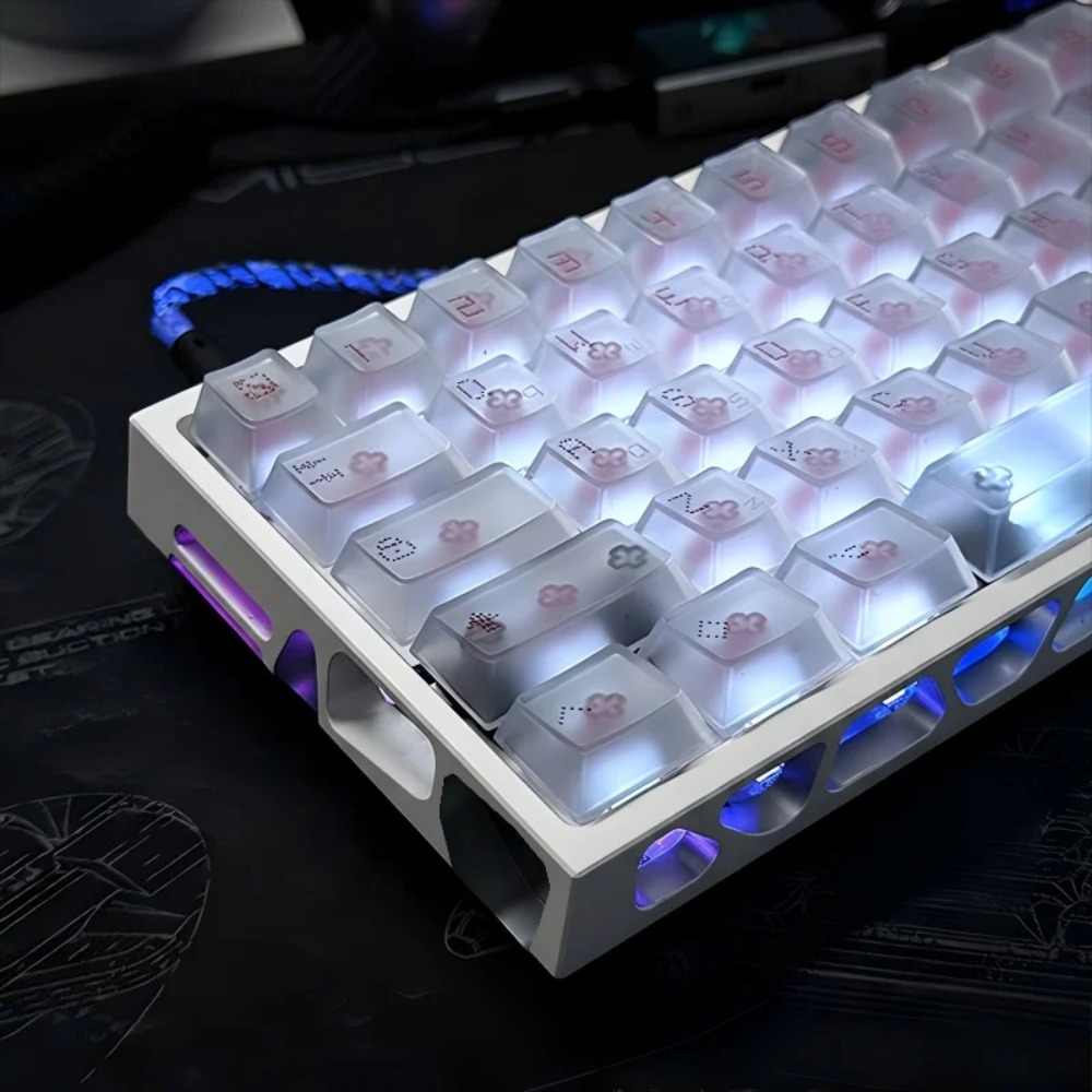 Gaming Accessories Lights - Everglide AE64 Pro 마그네틱 키보드 맞춤형
