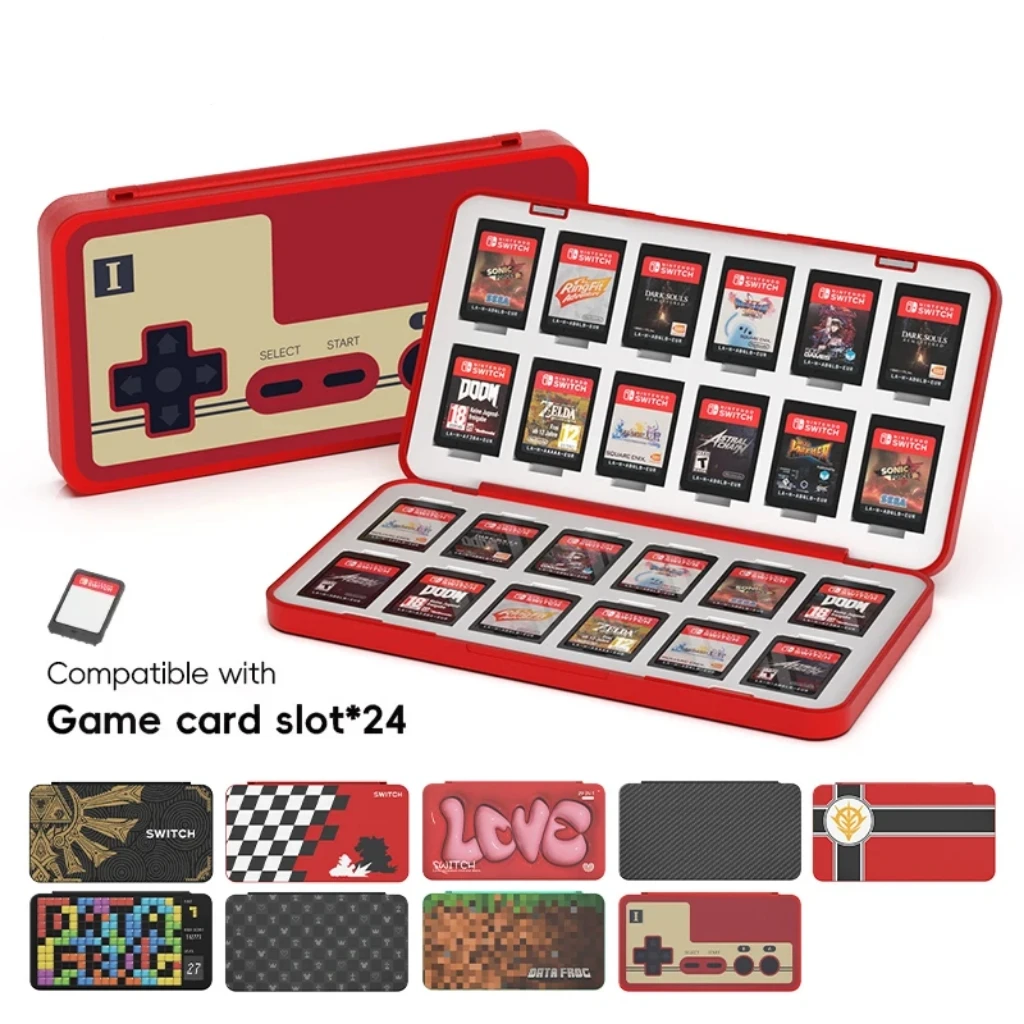 Gaming Accessories Holder - DATA FROG 24-in-1 게임 카드 홀더