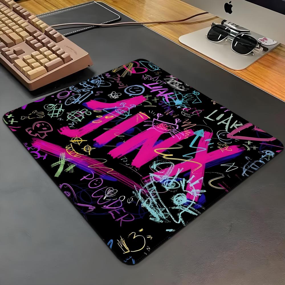 Jinx Gaming Accessories - 아케인 리그 L-LOL 징크스 마우스 패드