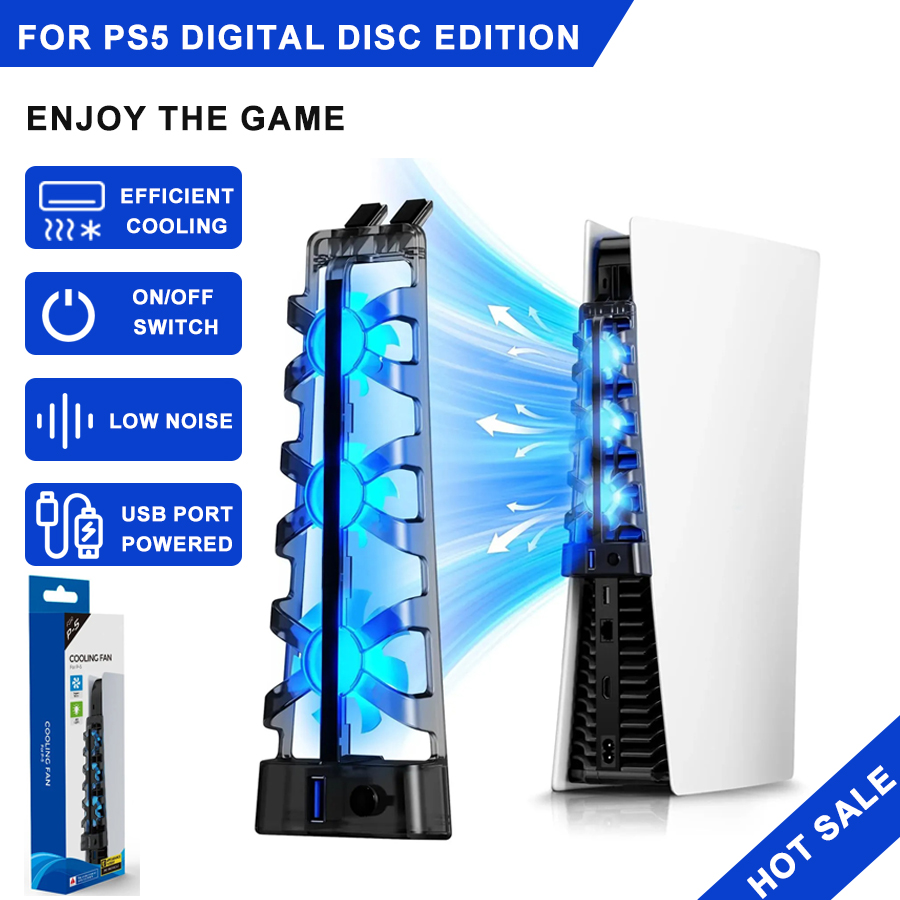 Gaming Accessories Lights - PS5용 디스크 및 디지털 에디션 모두를