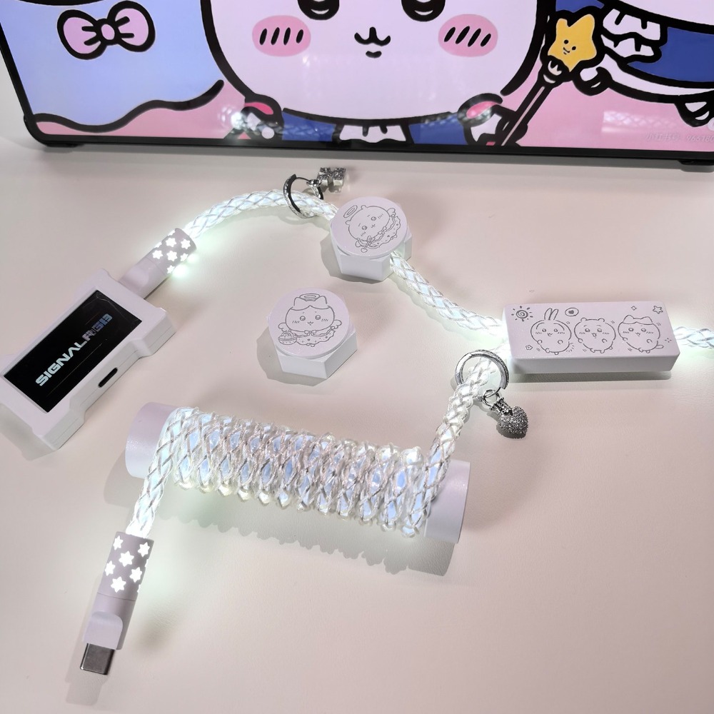 미지의 오류 D40 쿨 화이트 라이트 마그네틱 키보드  - Gaming Accessories Lights 리뷰 및 가격