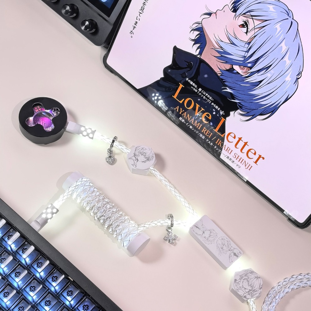 미지의 오류 D40 쿨 화이트 라이트 마그네틱 키보드  - Gaming Accessories Lights 리뷰 및 가격