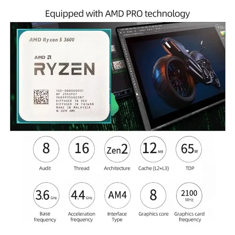 100% 새 상품 AMD 라이젠 5 R5 3600 6코 - Amd Cpu Ryzen 5 리뷰 및 가격