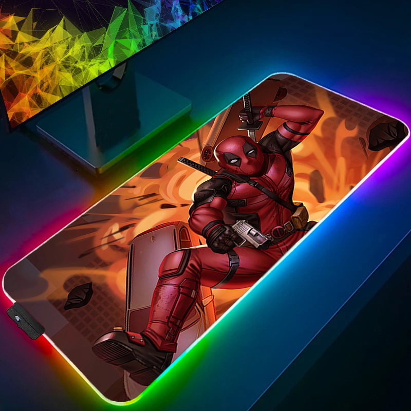 LED 마우스 패드 게임용 백라이트 락 엣지 애니메이션 - Gaming Accessories Lights 리뷰 및 가격
