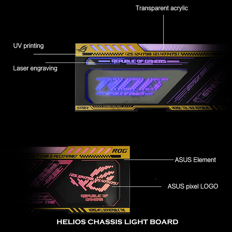 RGB 미러 PC 케이스 백플레이트 패널 라이트 보드, - Gaming Accessories Lights 리뷰 및 가격