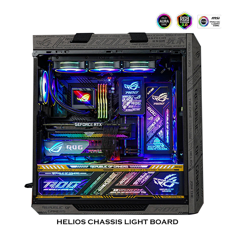RGB 미러 PC 케이스 백플레이트 패널 라이트 보드, - Gaming Accessories Lights 리뷰 및 가격