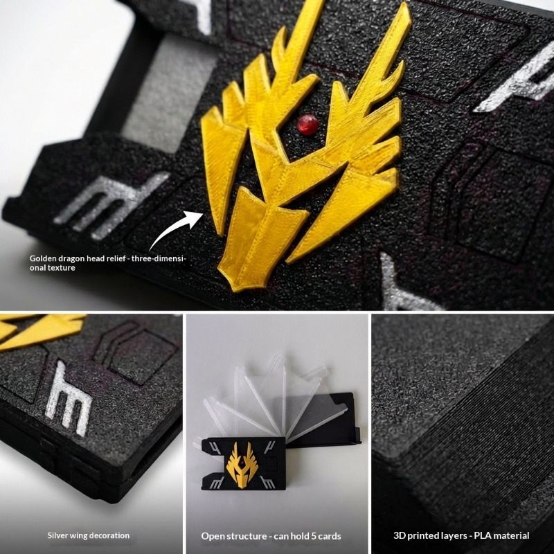 카멘 라이더 료키 3D 프린트 카드 홀더 PLA 환경  - Gaming Accessories Box 리뷰 및 가격