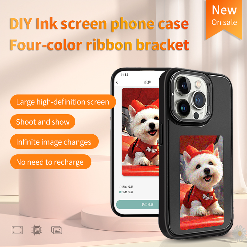 DIY 전자잉크 스크린 폰 케이스 NFC 아이폰 15  - Gaming Equipment Accessories 리뷰 및 가격