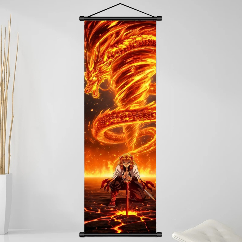 데몬 슬레이어 쿄쥬로 렌고쿠 HD 프린트 애니메이션 패 - Gaming Accessories Bedroom 리뷰 및 가격