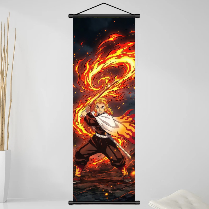 데몬 슬레이어 쿄쥬로 렌고쿠 HD 프린트 애니메이션 패 - Gaming Accessories Bedroom 리뷰 및 가격