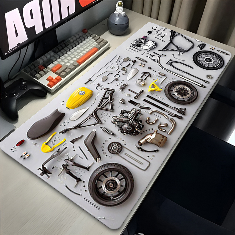 분해도면 고무 마우스 패드 마우스 패드 XXL 게임 액 - Gaming Office Accessories 리뷰 및 가격