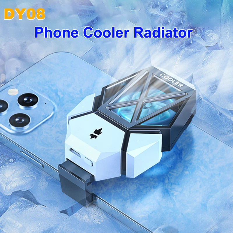 DY08 IOS 안드로이드 PUBG 게임 쿨러 용 휴대 - Gaming Accessories For Mobile 리뷰 및 가격