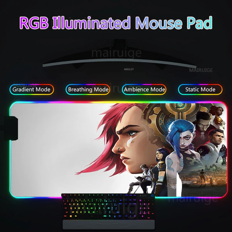 Arcane MousePad RGB Led 마우스 패드 - Jinx Gaming Accessories 리뷰 및 가격