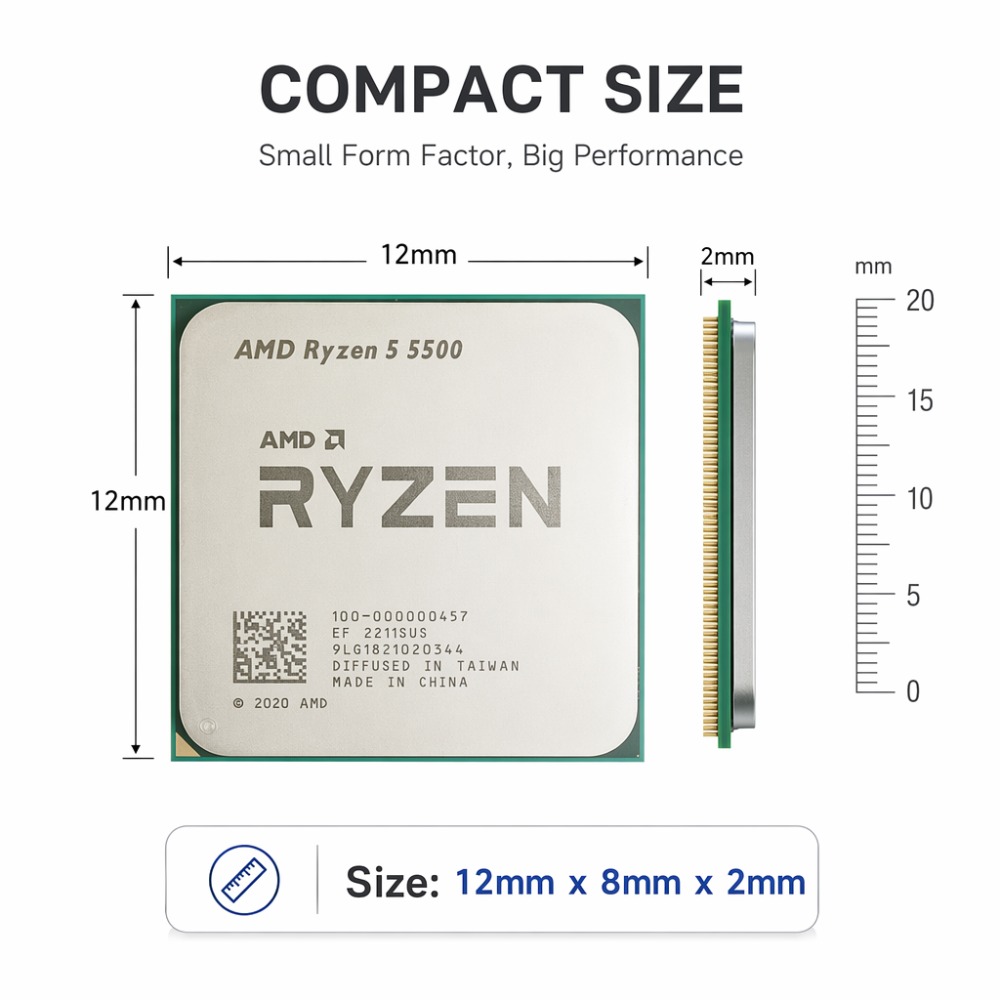 멀티태스킹 게이밍 데스크탑 CPU R5 5500 AMD - Amd Cpu Ryzen 5 리뷰 및 가격