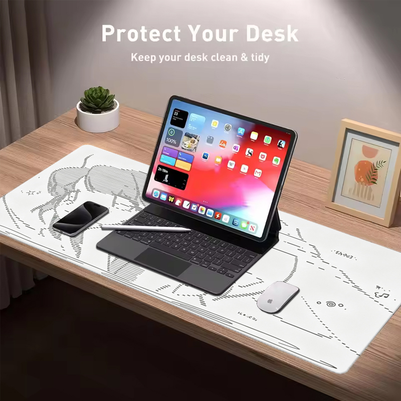 1Pcs 가죽 마우스 패드 애니메이션 엔젤 소녀 Y2k - Gaming Accessories For Setup 리뷰 및 가격